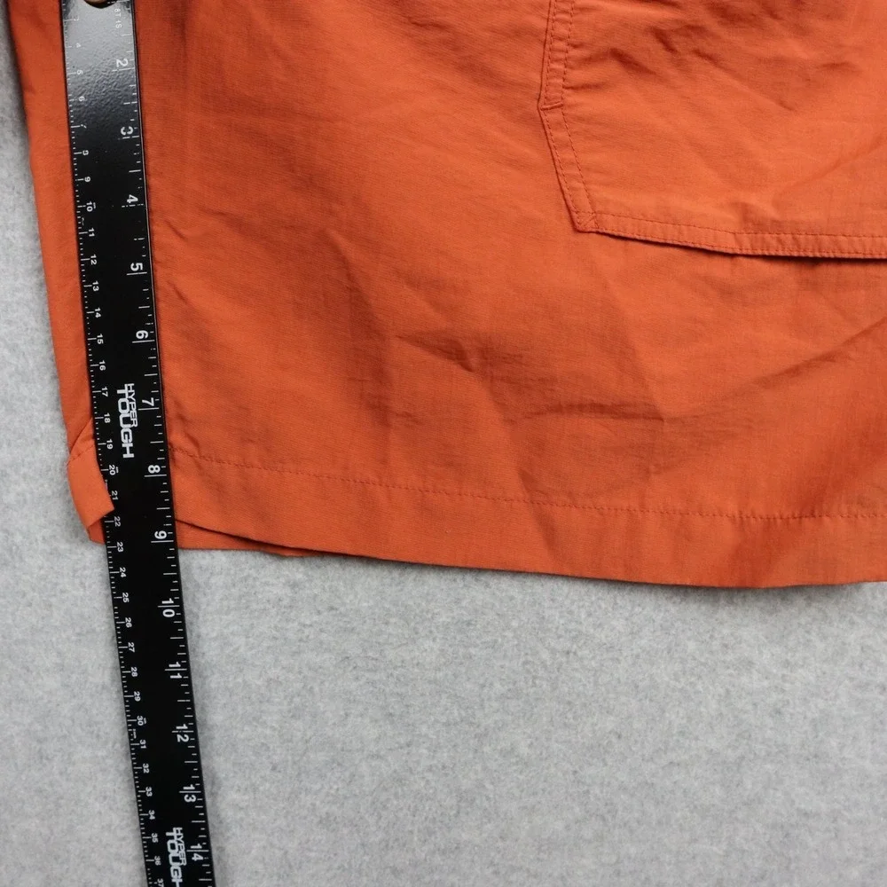 Eddie Bauer Shorts Mens 2XL XXL Travex Mesh Lined Patch Pocket Hiking Nylon Belt
